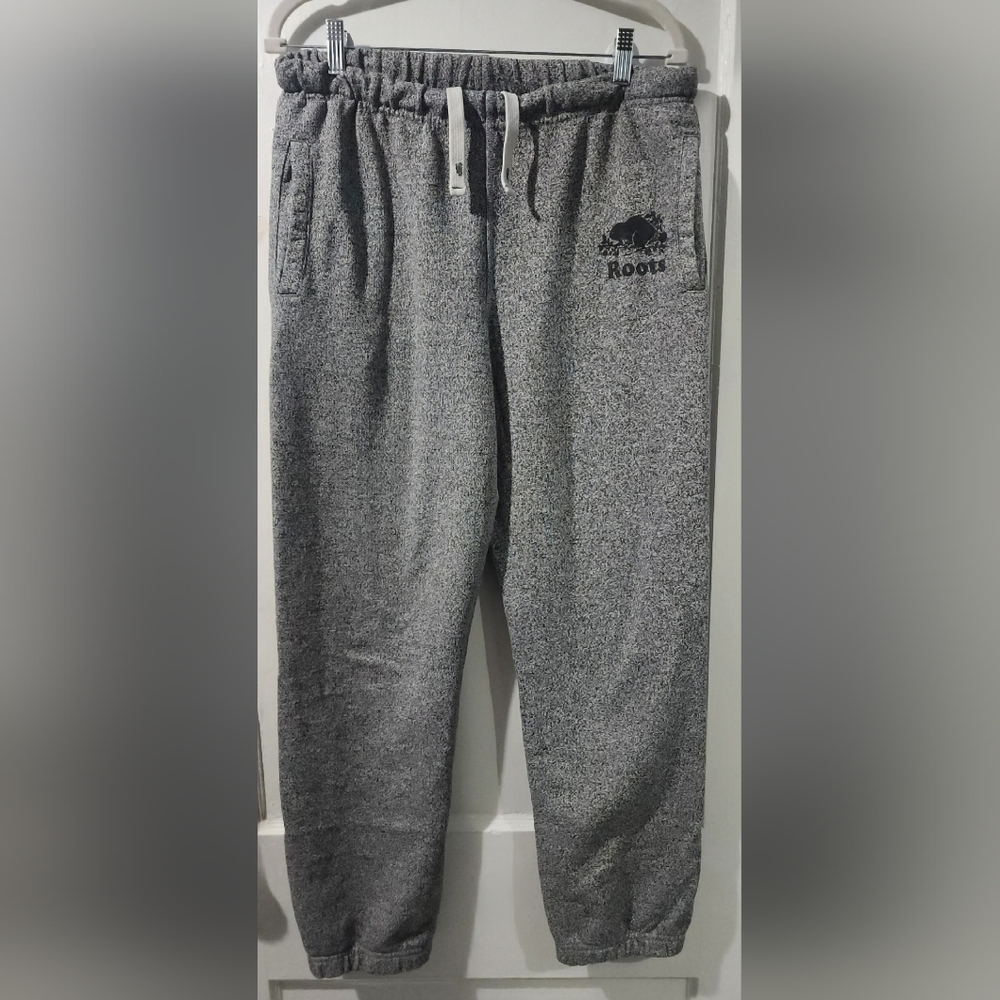Roots Unisex Salt and Pepper Sweatpants Joggers size S 165/76A